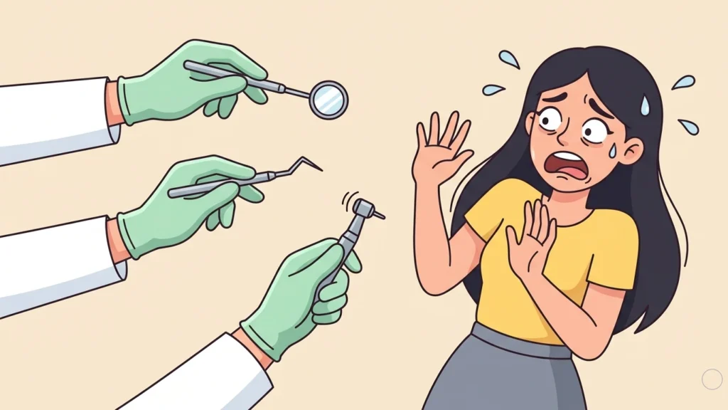 dental phobia symptoms