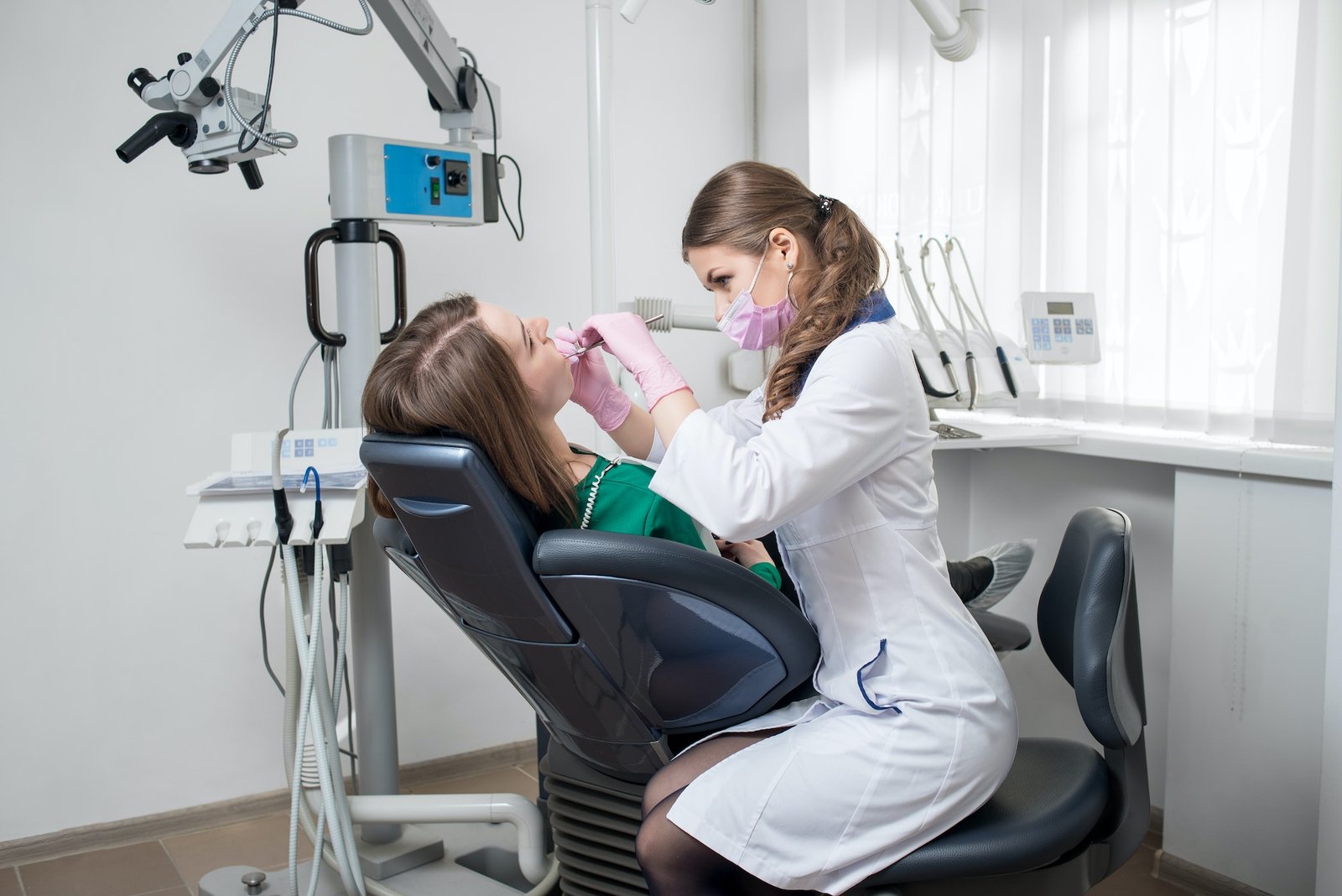 Restorative dentistry consultation illustration