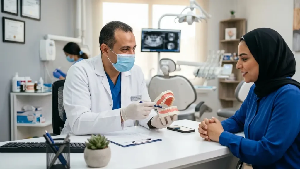 Recovery after zygomatic dental implant