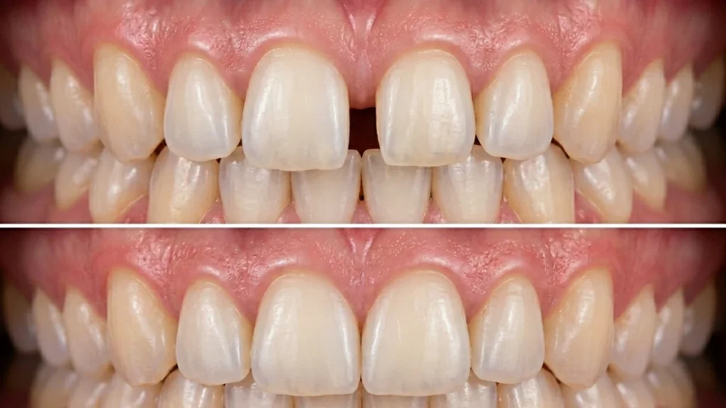 dental veneers before and after